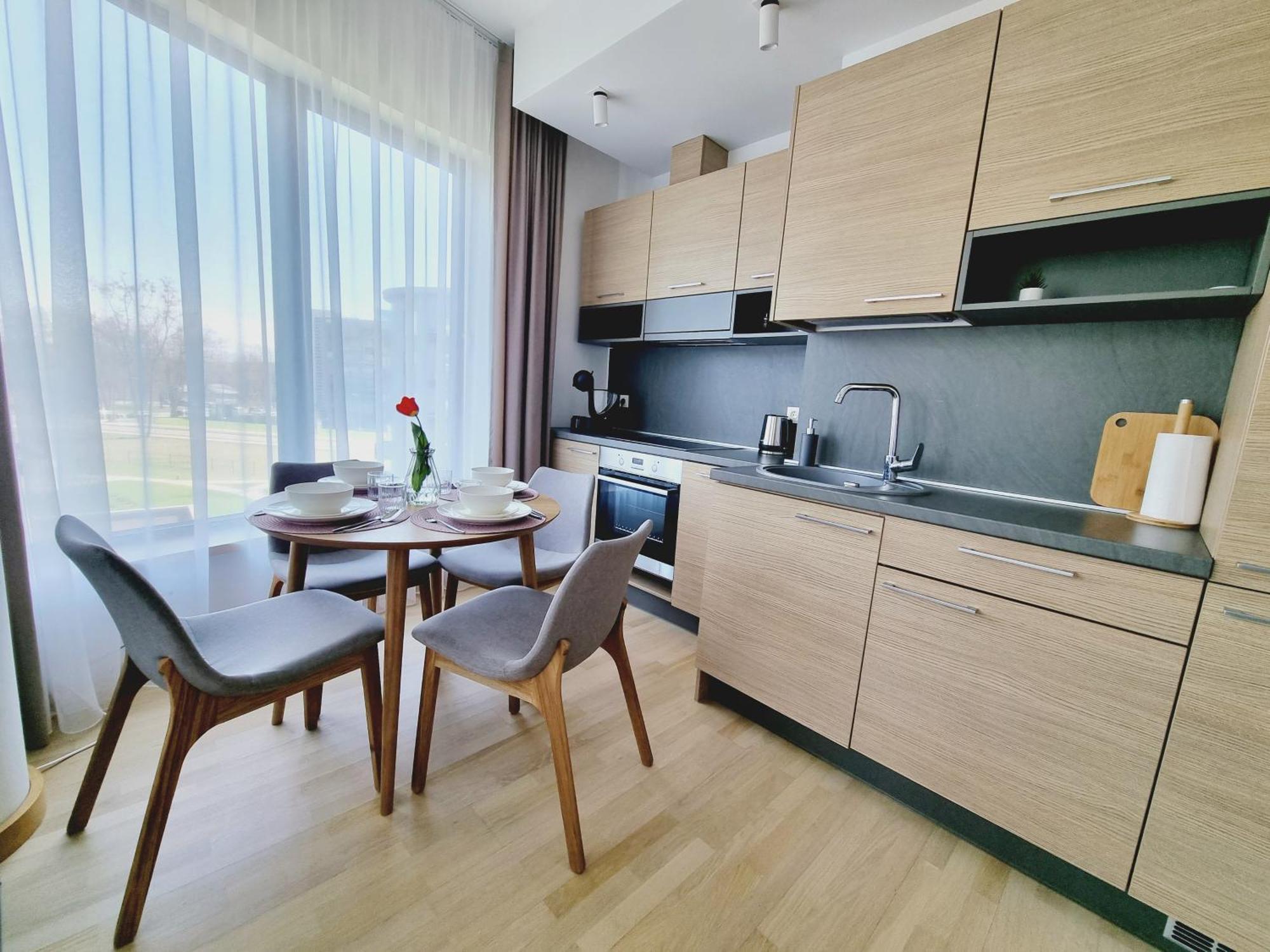 Melodija Apartments In Druskininkai Center 외부 사진